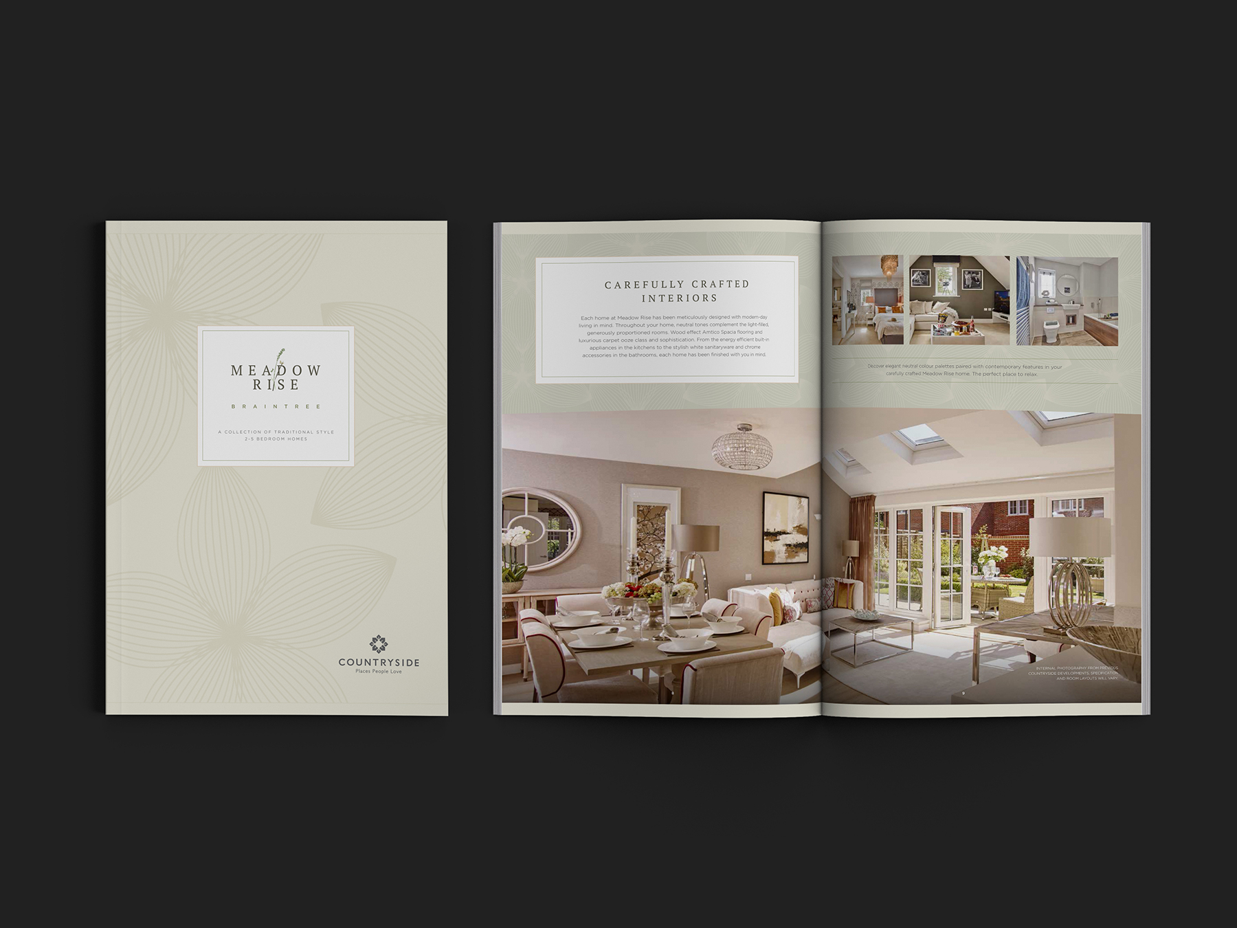 Brochure design for Countryside Properties 